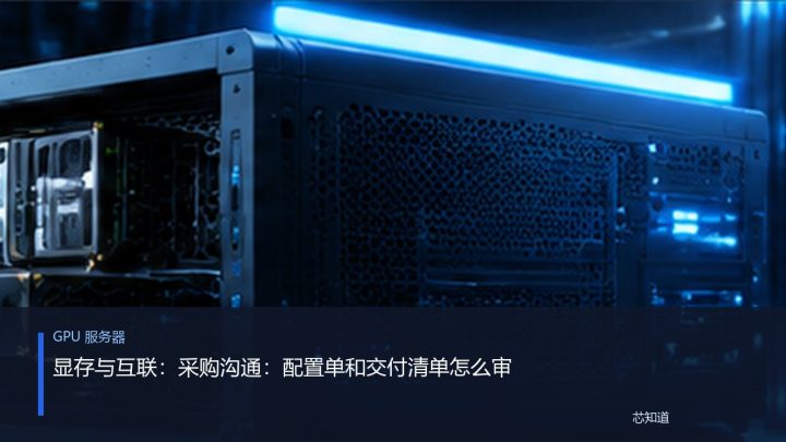 显存与互联：采购沟通：配置单和交付清单怎么审