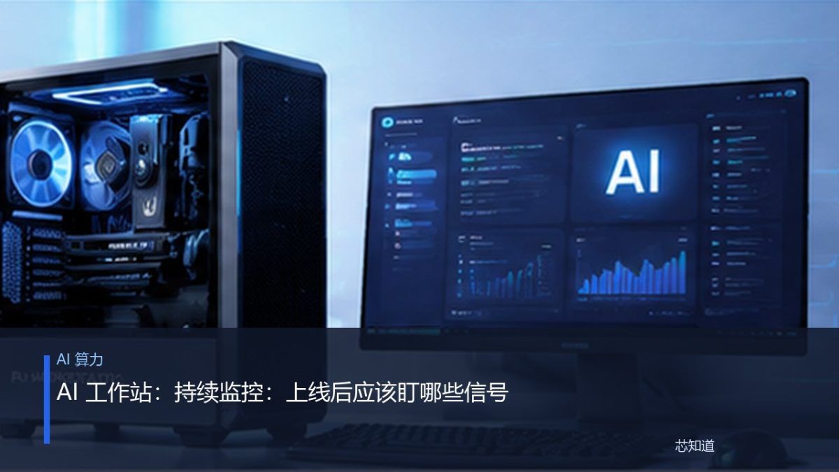 AI 工作站：持续监控：上线后应该盯哪些信号